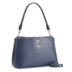 Bolsa De Ombro Couro Azul - imagem 2
