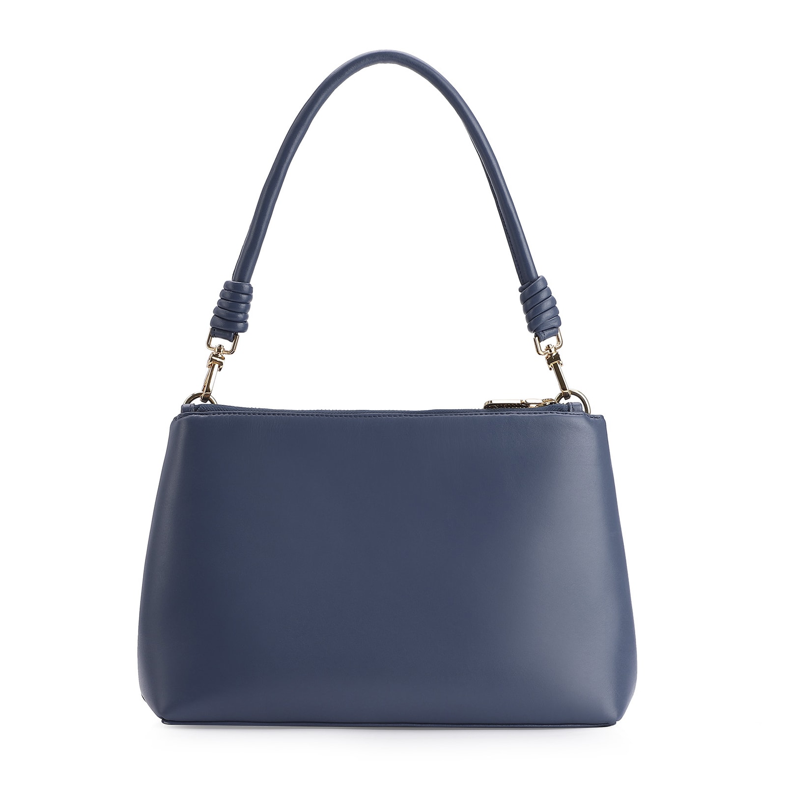 Bolsa De Ombro Couro Azul