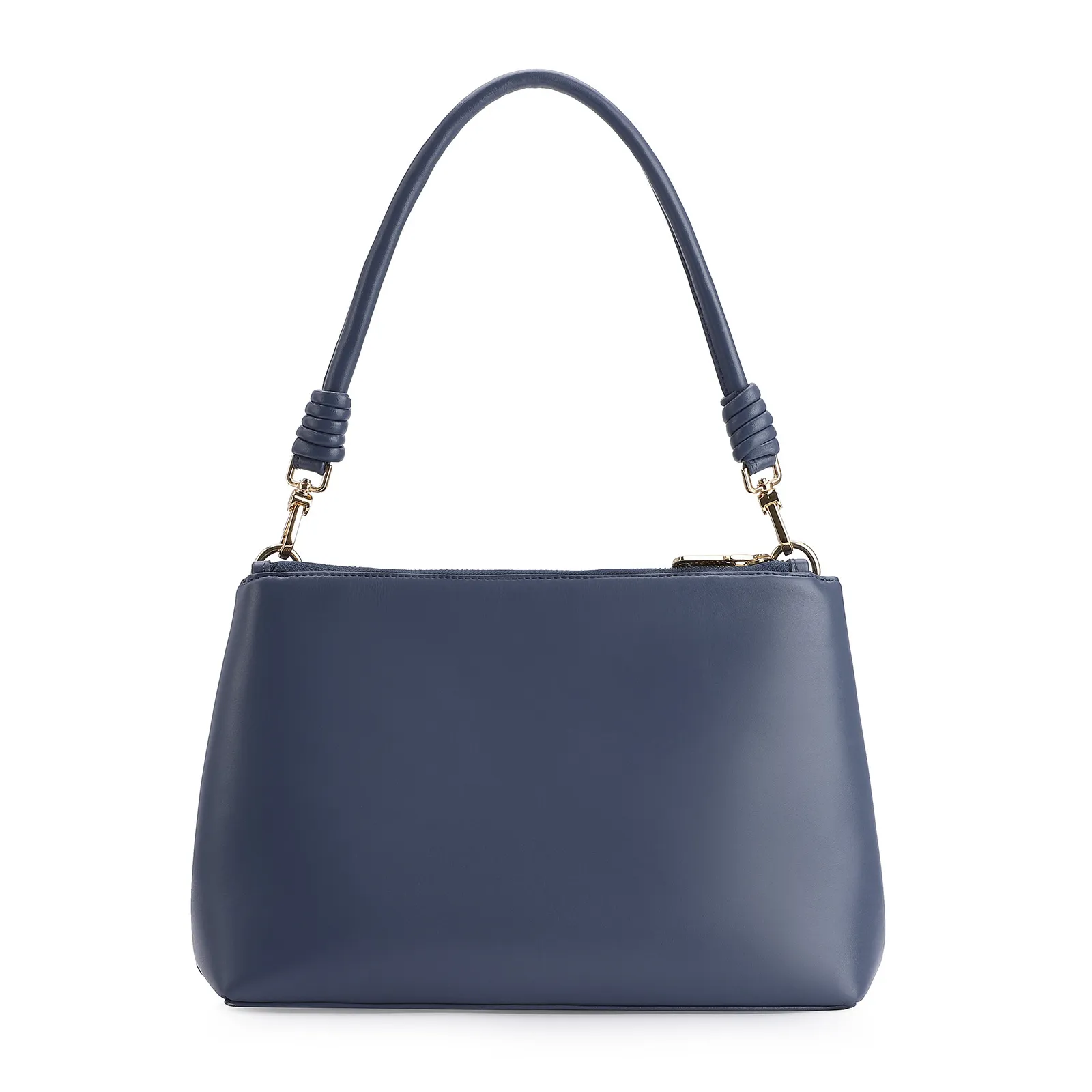 Bolsa De Ombro Couro Azul