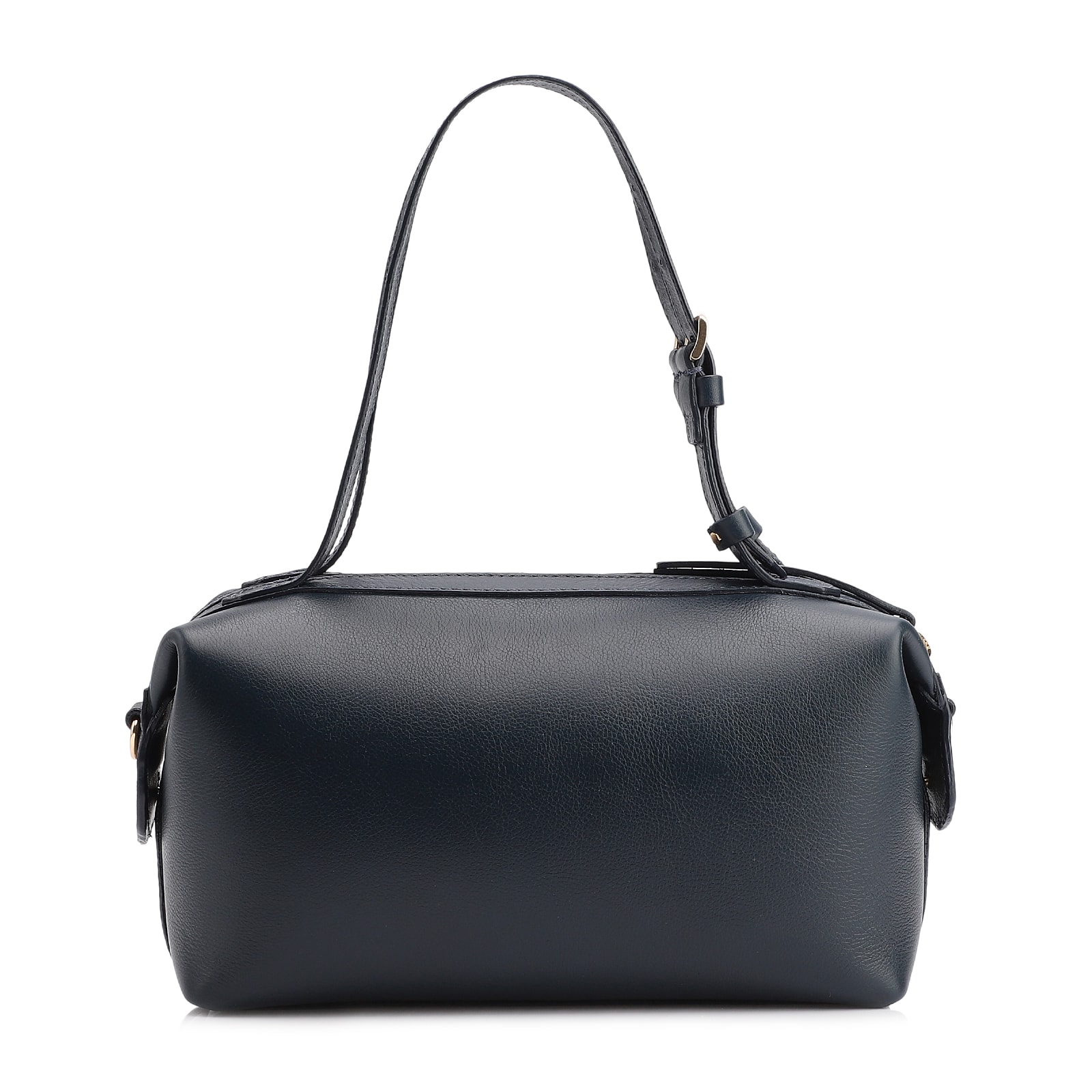 Bolsa De Ombro Couro Azul