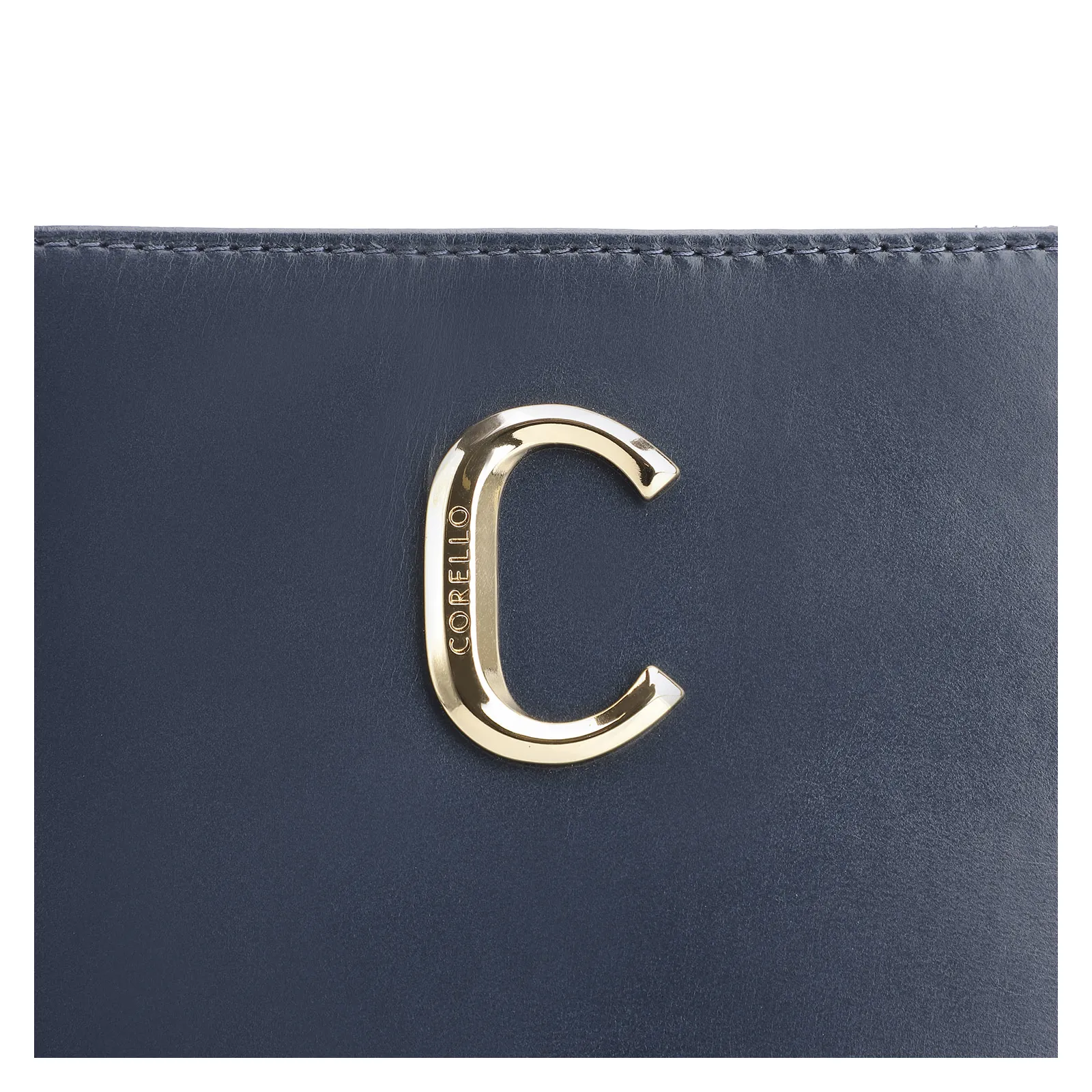 Bolsa De Ombro Couro Azul