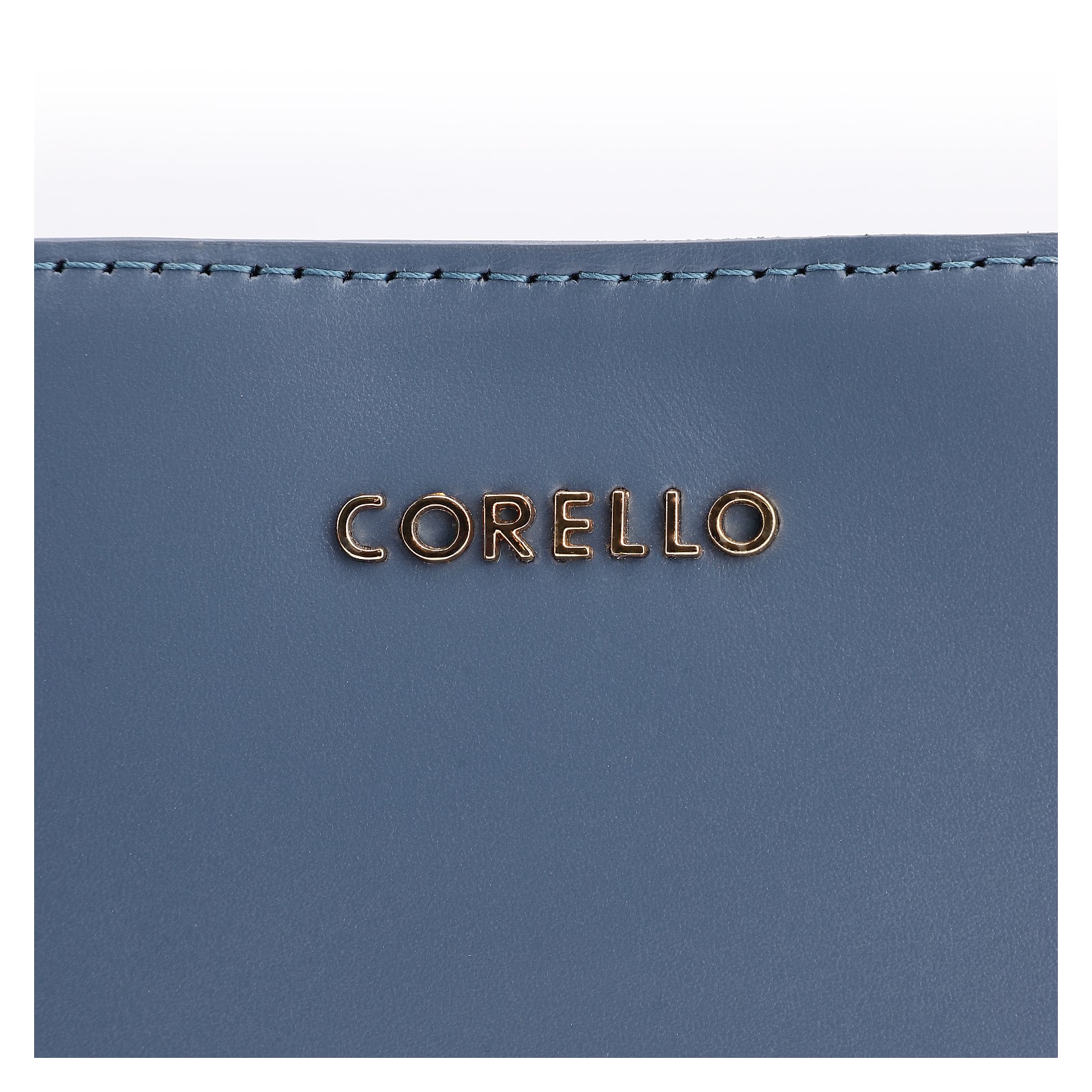 Bolsa De Ombro Couro Azul
