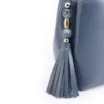 Bolsa De Ombro Couro Azul - imagem 7