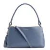 Bolsa De Ombro Couro Azul - imagem 1