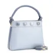 Bolsa De Ombro Couro Azul - imagem 3