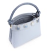 Bolsa De Ombro Couro Azul - imagem 5