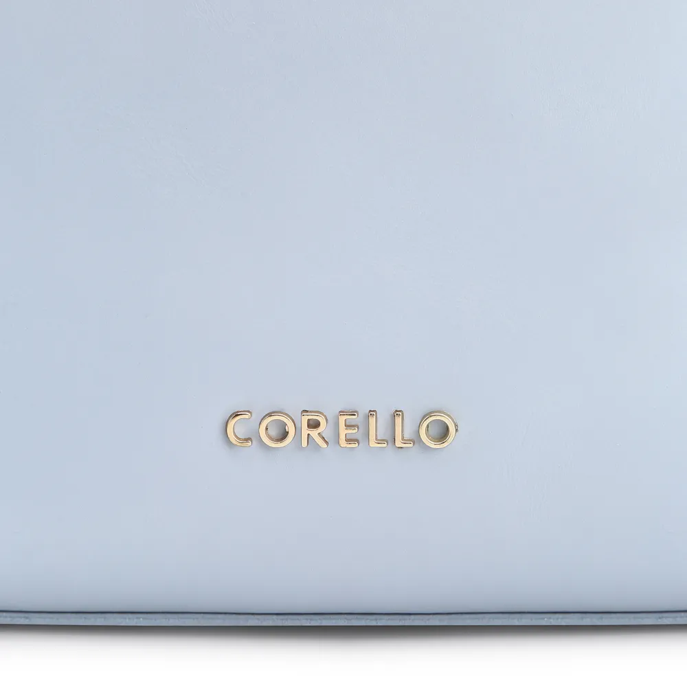 Bolsa De Ombro Couro Azul - imagem 7