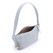 Bolsa De Ombro Couro Azul/Alt Tramado Azul - imagem 5