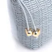 Bolsa De Ombro Couro Azul/Alt Tramado Azul - imagem 6