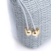 Bolsa De Ombro Couro Azul/Alt Tramado Azul - imagem 6