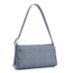 Bolsa De Ombro Couro Azul/Alt Tramado Azul Claro - imagem 3