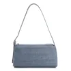Bolsa De Ombro Couro Azul/Alt Tramado Azul Claro - imagem 1