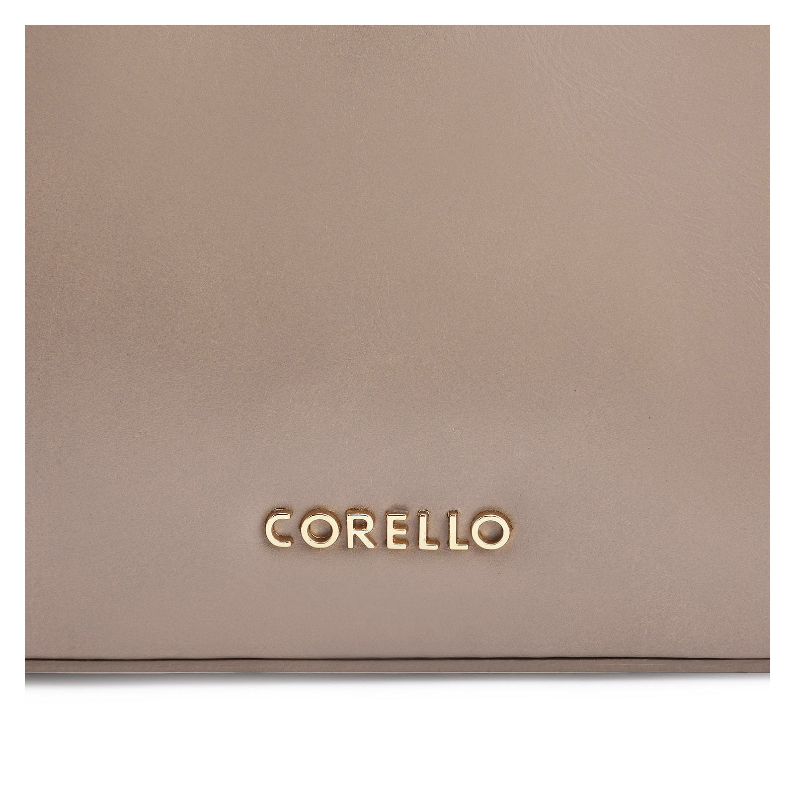 Bolsa De Ombro Couro Bege