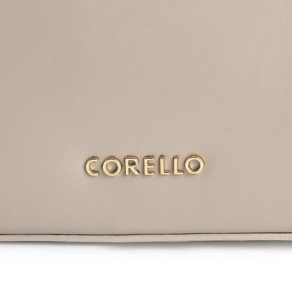 Bolsa De Ombro Couro Bege - imagem 5