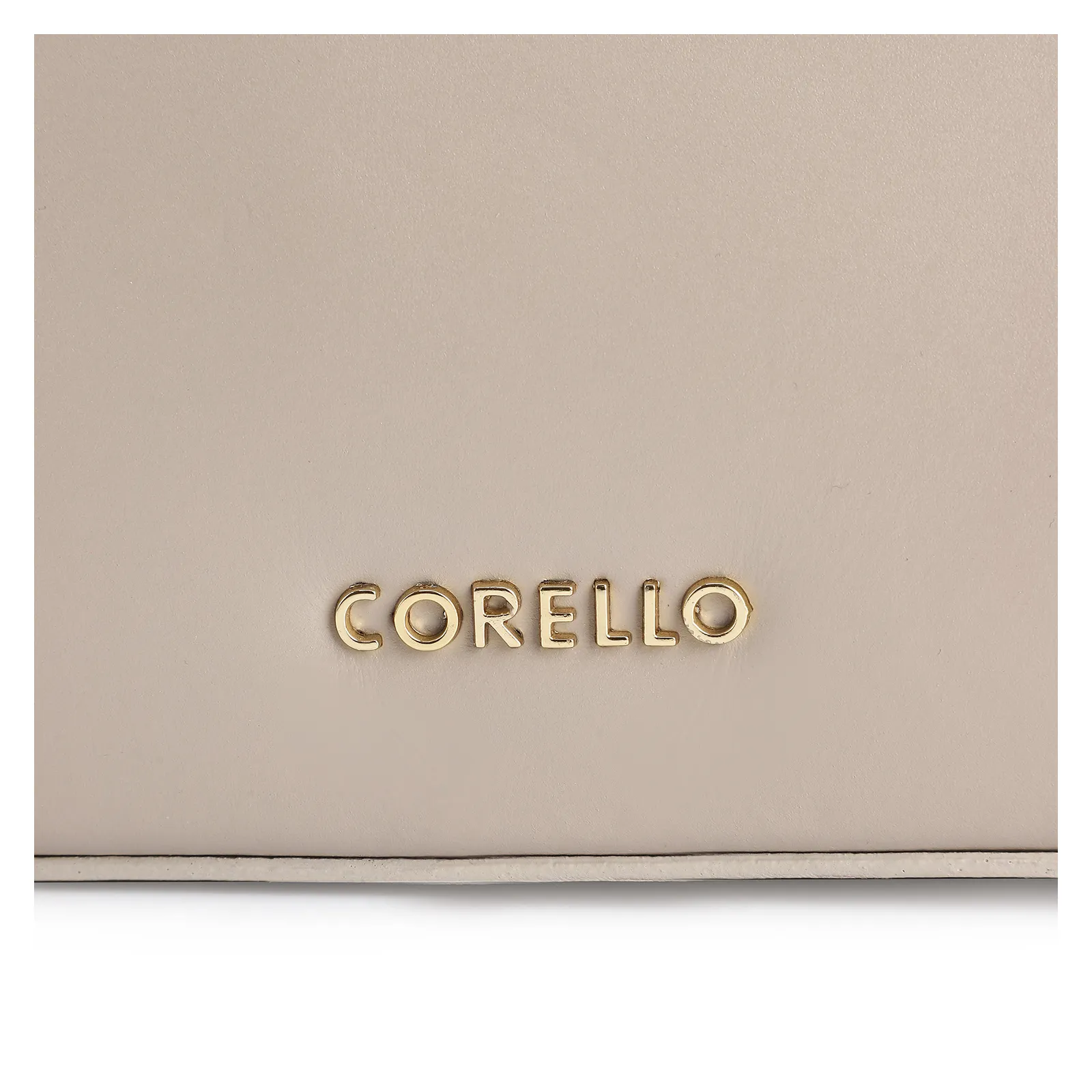 Bolsa De Ombro Couro Bege