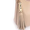 Bolsa De Ombro Couro Bege - imagem 7