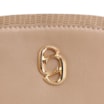 Bolsa De Ombro Couro Bege/Couro Lezard Bege - imagem 6
