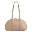 Bolsa De Ombro Couro Bege/Couro Lezard Bege - imagem 1