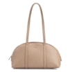 Bolsa De Ombro Couro Bege/Couro Lezard Bege - imagem 1
