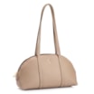 Bolsa De Ombro Couro Bege/Couro Lezard Bege - imagem 2
