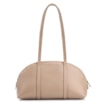 Bolsa De Ombro Couro Bege/Couro Lezard Bege - imagem 3