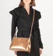 Bolsa De Ombro Couro Bronze - imagem 8