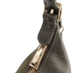 Bolsa De Ombro Couro Camurça Verde /Couro Verde - imagem 5