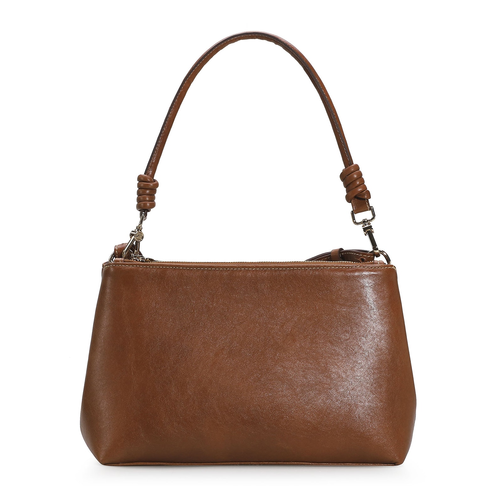 Bolsa De Ombro Couro Caramelo