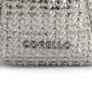 Bolsa De Ombro Couro Crochet Prata - imagem 6