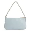 Bolsa De Ombro Couro Croco Azul - imagem 4