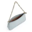 Bolsa De Ombro Couro Croco Azul - imagem 5