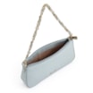 Bolsa De Ombro Couro Croco Azul - imagem 5