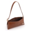 Bolsa De Ombro Couro Croco Caramelo - imagem 4