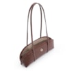 Bolsa De Ombro Couro Croco Marrom - imagem 5