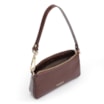 Bolsa De Ombro Couro Croco Marrom - imagem 4