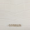 Bolsa De Ombro Couro Croco Off White - imagem 6
