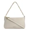 Bolsa De Ombro Couro Croco Off White - imagem 1