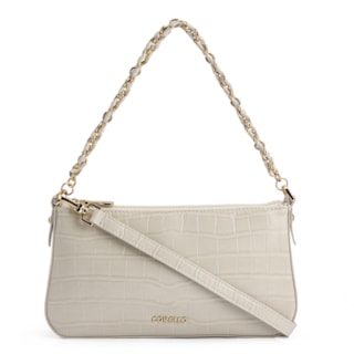 Couro Croco Off White