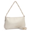 Bolsa De Ombro Couro Croco Off White - imagem 2