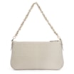 Bolsa De Ombro Couro Croco Off White - imagem 3