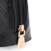 Bolsa De Ombro Couro Croco Preto - imagem 5