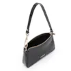 Bolsa De Ombro Couro Croco Preto - imagem 5
