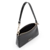 Bolsa De Ombro Couro Croco Preto - imagem 5