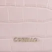 Bolsa De Ombro Couro Croco Rosa - imagem 6