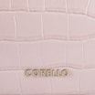 Bolsa De Ombro Couro Croco Rosa - imagem 6