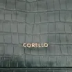 Bolsa De Ombro Couro Croco Verde - imagem 5
