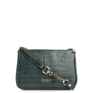 Couro Croco Verde
