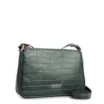 Bolsa De Ombro Couro Croco Verde - imagem 2