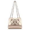 Bolsa De Ombro Couro Dourado - imagem 1