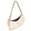 Bolsa De Ombro Couro Dourado - imagem 4